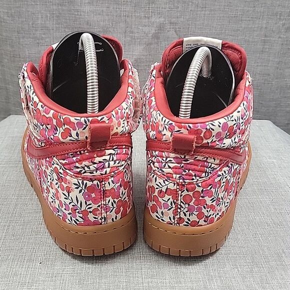 RARE Nike Dunk High Premium Fabric Cherries 2007 327075-662 women's SZ 8 - Picture 7 of 12